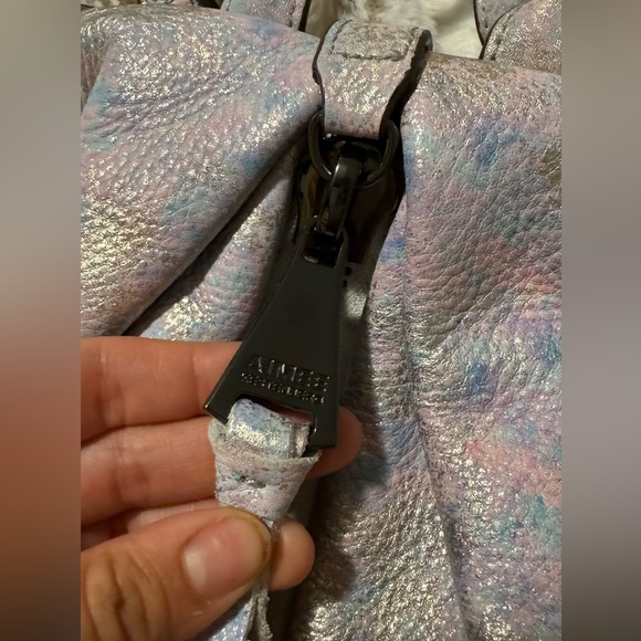 AIMEE KESTENBERG Tamitha Mini Bubble Novelty Opal Distressed Backpack - Picture 10 of 11